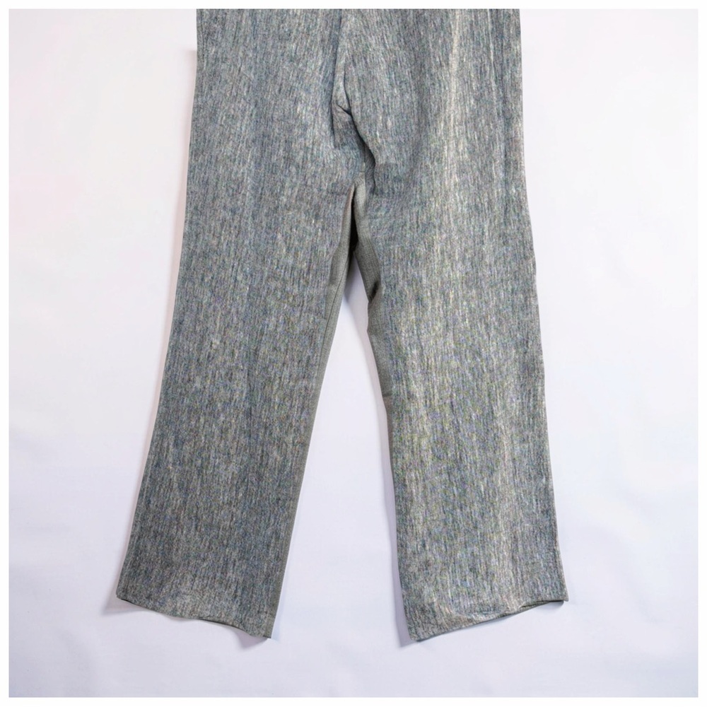 JON Gray Textured Wide-Leg Dress Pants | Size 4 |Tailored | Minimalist Chic - Picture 3 of 10